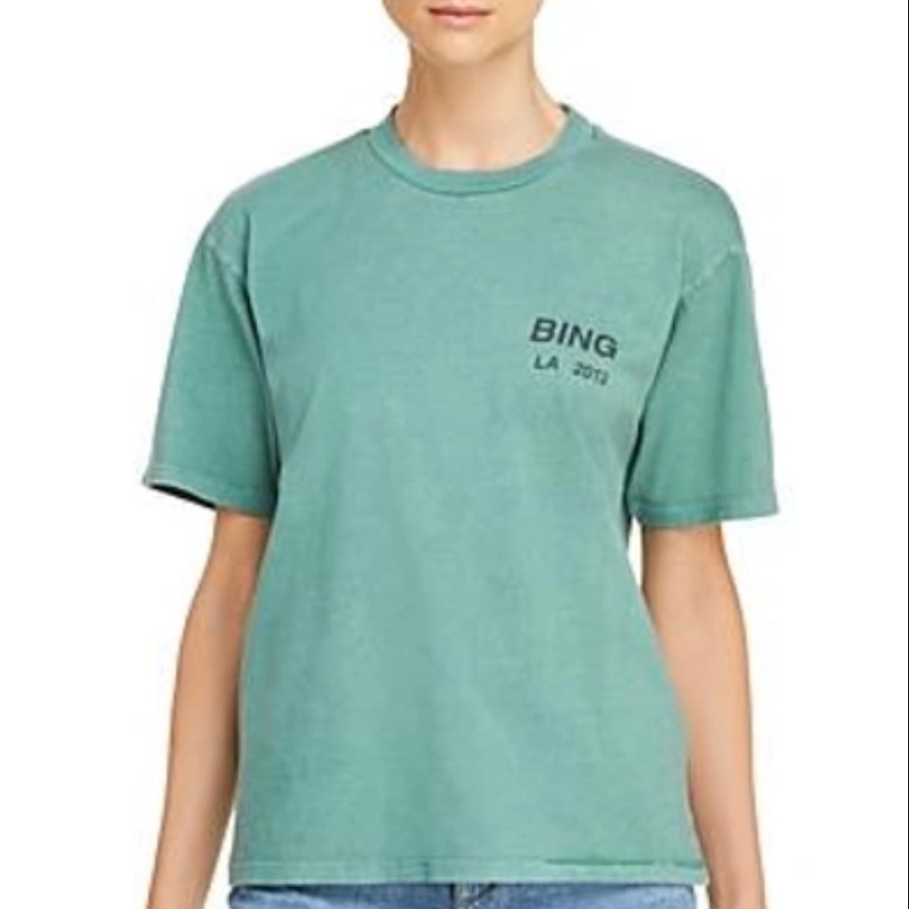 Anine Bing Green T-Shirt - S